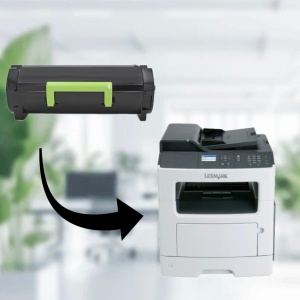 Cartus toner MS/MX310 MS/MX410 (50F0H0/60F0H0) negru, 5000 pagini, compatibil - Img 2