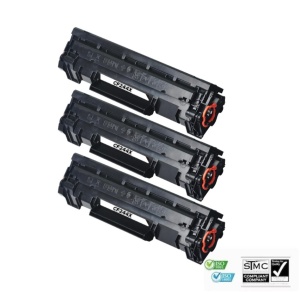Pachet 3 cartuse toner compatibile CF244X CF244A XL negru (black), 6000 pagini
