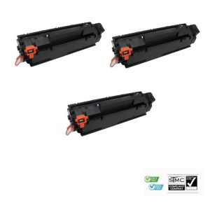 Set 3 cartuse toner compatibile 79A CF279A XL, black negru, 2000 pagini fiecare