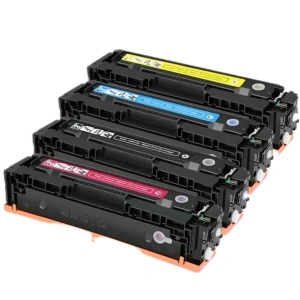 Set 4 cartuse toner compatibile 415A W2030A W2031A W2032A W2033A cu cip, negru, cyan, galben, magenta, 8700 pagini pentru HP COLOR LASERJET PRO M454DN, PRO M454DW, MFP M479DW, MFP M479FDN, PRO MFP M479FDW, PRO MFP M479FNW