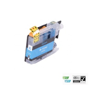 Cartus cerneala compatibil Brother LC123XL LC-123XL, albastru cyan, 10 ml