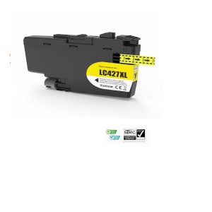Cartus cerneala compatibil cu Brother LC 427XL LC427XL LC-427XL, galben yellow, 51 ml