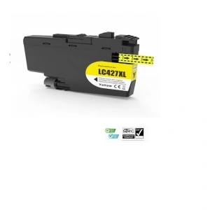 Cartus cerneala compatibil cu Brother LC 427XL LC427XL LC-427XL, galben yellow, 51 ml, pentru BROTHER HL J6010DW, MFC J5955DW, MFC J6955DW, MFC J6957DW, MFC J6959DW