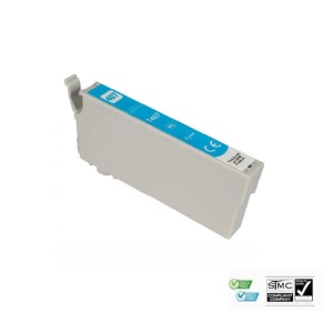 Cartus cerneala compatibil Epson T-407XL T 407XL, albastru cyan, 26 ml