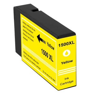 Cartus de cerneala compatibil PGI-1500XL, PGI1500XL, galben, 12 ml