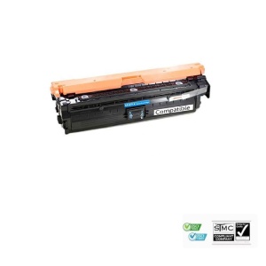 Cartus toner compatibil 650A CE271A cyan albastru 15000 pagini