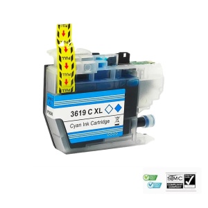 Cartus de cerneala compatibil LC-3619XL LC3619XL albastru cyan, 18 ml