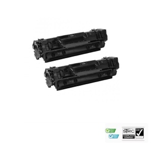 Set 2 cartuse toner compatibil 139A W1390A cip inclus, negru black, 1700 pagini