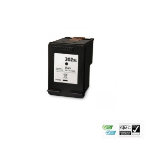 Cartus cerneala compatibil 302XL, F6U68AE, negru black, 20 ml