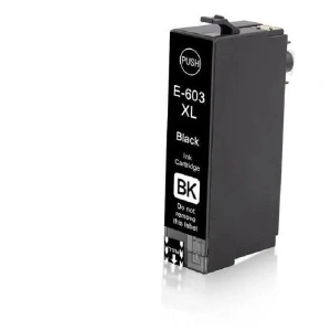Cartus cerneala compatibil T603XL, negru black, 13 ml, pentru EPSON EXPRESSION HOME XP 2100 XP 2105 XP 2150 XP 3100 XP 3105 XP 4100 XP 4105 WORKFORCE WF 2810DWF WF 2830DWF WF 2835DWF WF 2850DWF