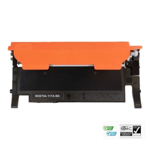 Cartus toner compatibil 117A W2070A, black negru, cu cip, 1000 pagini