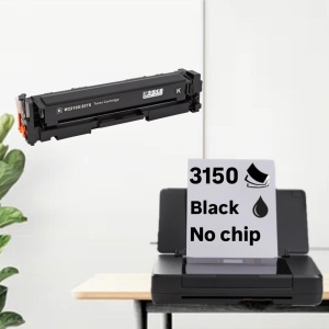 Cartus toner compatibil 207X W2210X, negru black, fara cip, 3150 pagini - Img 2