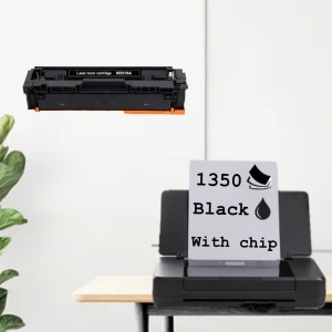 Cartus toner compatibil 207A, W2210A negru, cu cip, 1350 pagini - Img 2
