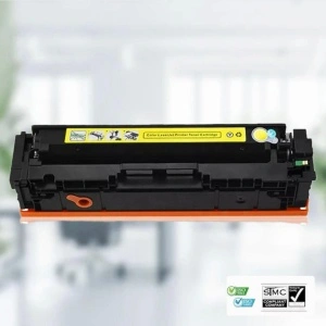 Cartus toner compatibil 207A, W2212A galben, cu cip, 1250 pagini, pentru HP LASERJET PRO M255DW, LASERJET PRO M255NW, LASERJET PRO M282NW, LASERJET PRO M283FDN, LASERJET PRO M283FDW