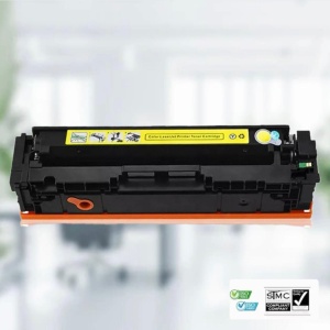 Cartus toner compatibil 207A, W2212A galben, cu cip, 1250 pagini