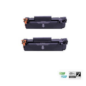 Set 2 cartuse toner compatibile CF244A 44A, 2 X 1000 pagini