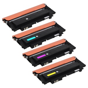 Set 4 cartuse compatibile CLT-404S, negru, cyan, galben, magenta, 4500 pagini