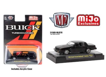 1/64 1987 buick grand national- custom, black