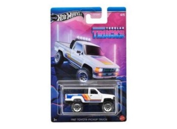 1/64 1987 toyota pickup truck *tubular trucks*, white