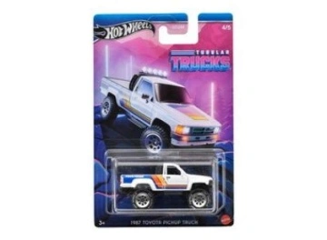 1/64 1987 toyota pickup truck *tubular trucks*, white