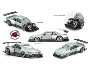 1/64 1991 nissan silvia s13-r kaido works v1, green