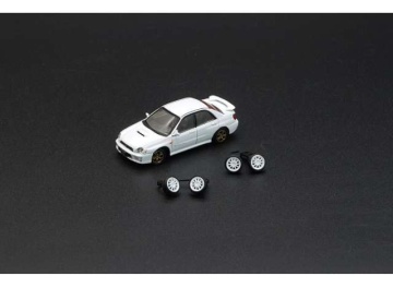 1/64 2001 subaru impreza wrx lhd, white