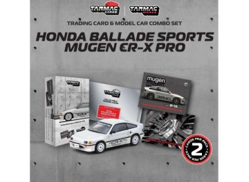 1/64 honda ballade sports mugen cr-x pro, silver