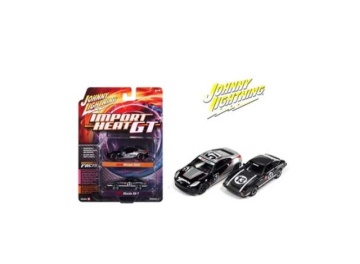 1/64 (jlpk017) import heat/gt 2-pack:1x 2006 nissan 350z #23, black with silver graphics & nissan logos 1x 1981 mazda rx-7 #3...
