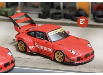 1/64 rwb 993 suprme high tail, red