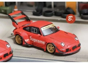 1/64 rwb 993 suprme high tail, red