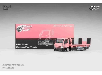 1/64 simon's garage custom hauler, metallic pink