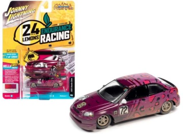 1/64 1998 honda civic #72 magenta