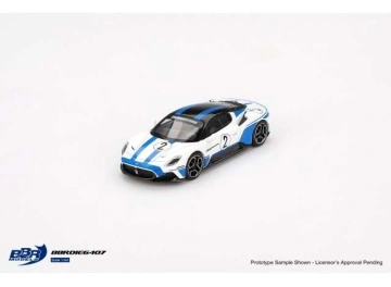 1/64 2024 maserati mc20 #2 performance experience, white/blue