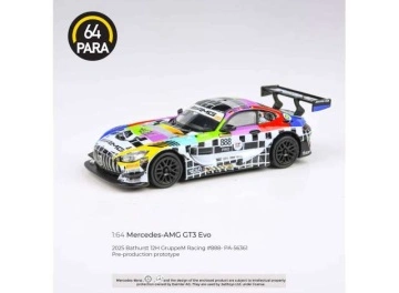 1/64 2025 mercedes-amg gt3 #888 bathurst 12h gruppem racing, various