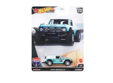 1/64 ford bronco r *realriders cars* 3/5, blue/white