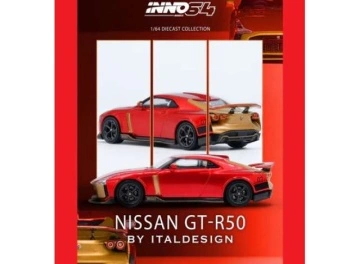1/64 r50 gt-r by italsedign, red/gold