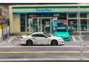 1/64 vertex nissan silvia s15 *falken*, white