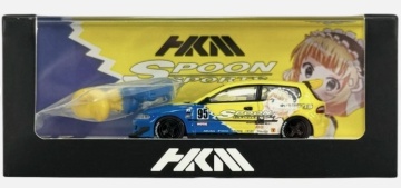 #civoc eg6 1/64 rocket bunny spoon honda civic eg6 with bear brick figure, various