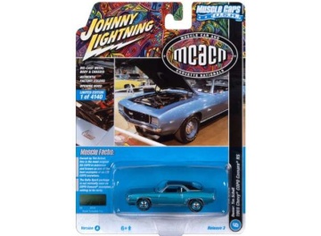 1/64 1969 chevrolet copo camaro rs *mcacn*, azure turquoise poly
