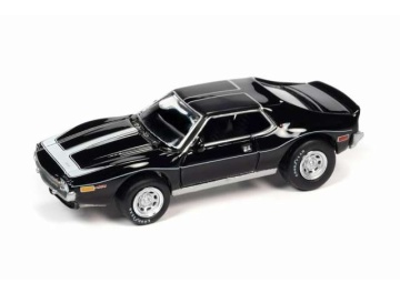 1/64 1971 amc javelin amx, gloss black with white hood stripe