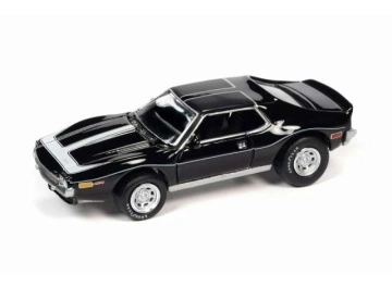 1/64 1971 amc javelin amx, gloss black with white hood stripe