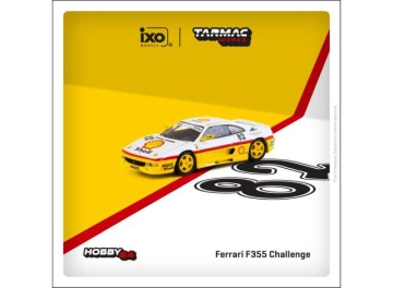 1/64 1999 ferrari f355 challenge #82 d. peter andersen, white/yellow