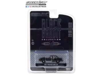 1/64 GreenLight 1982 Ford Mustang ssp black bandit police *black bandit series 24*, black