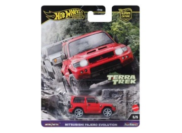 1/64 mitsubishi pajero evolution, red 5/5