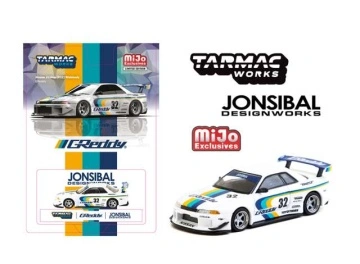 1/64 nissan skyline gt-r r32 widebody jonsibal designworks greddy limited, white