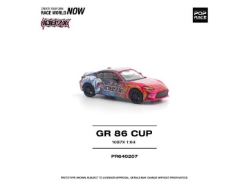 1/64 toyota gr86 cup *1087x*, various