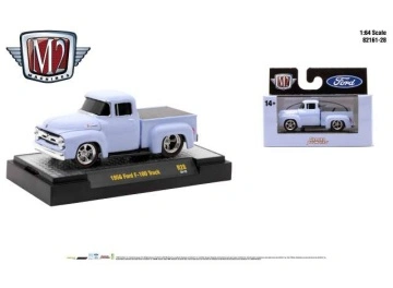 1/64 1956 ford f100 truck, purple