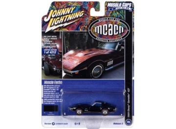 1/64 1969 chevrolet corvette 427 *mcacn*, tuxedo black