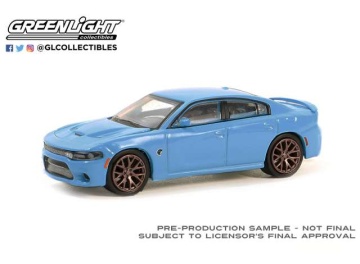 1/64 2016 dodge charger srt hellcat *muscle series 28*, b5 blue