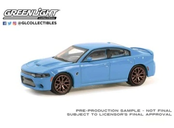1/64 2016 dodge charger srt hellcat *muscle series 28*, b5 blue